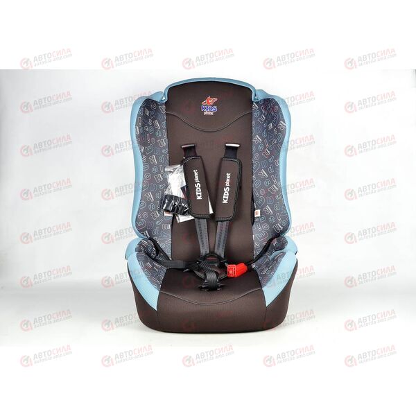 Автокресло детское Meteor высокое шоколадные буквы гр. 1/2/3, 9-36 кг, 1-12 лет SIGER Kids Planet, изображение 2