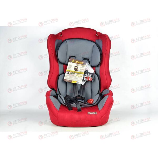 Автокресло детское Atlantic LUX высокое красное гр. 1/2/3, 9-36 кг, 1-12 лет ZL513 ZLATEK, изображение 2