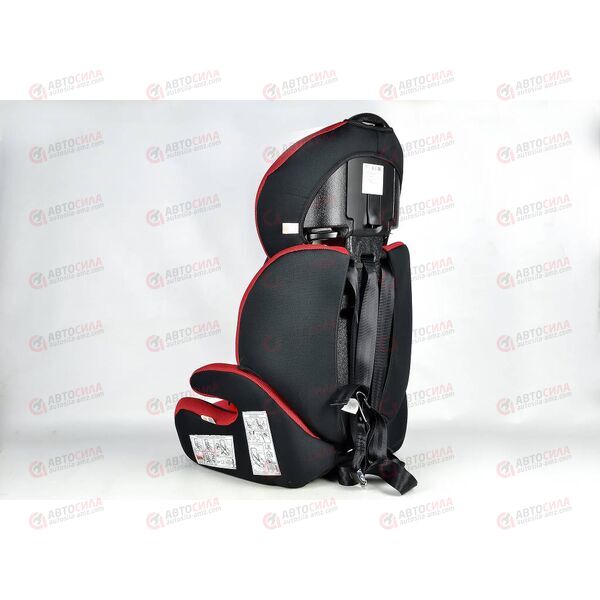 Автокресло детское Стар ISOFIX красное гр. 1/2/3, 9-36 кг, 1-12 лет SIGER, изображение 3
