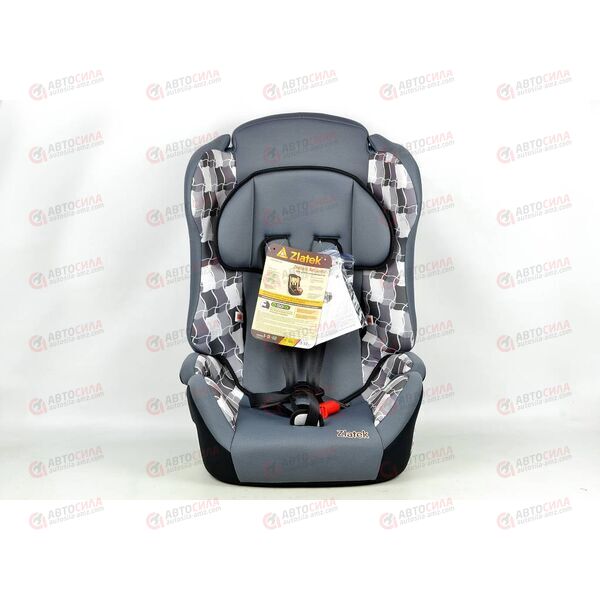 Автокресло детское Atlantic Print высокое модерн гр. 1/2/3, 9-36 кг, 1-12 лет ZL513 ZLATEK, изображение 2
