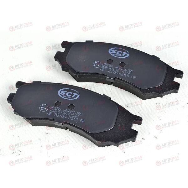 Колодка тормозная передняя (SP156) SCT, изображение 2