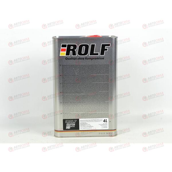 Масло ДВС ROLF 10W40 CI-4/CH-4/SL KRAFTON P5 U (Dynamic Diesel) 4 л (4 шт), Емкость: 4 л, изображение 3