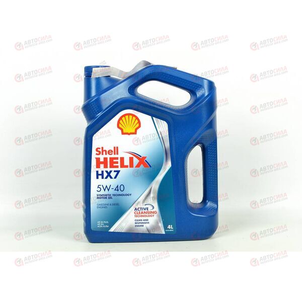 Масло ДВС Shell 5W40 SP Helix HX7 4 л, изображение 2