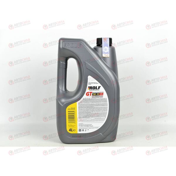 Масло ДВС ROLF 5W30 SN/CF GT C2/C3 Пластик 4 л, Емкость: 4 л, изображение 2
