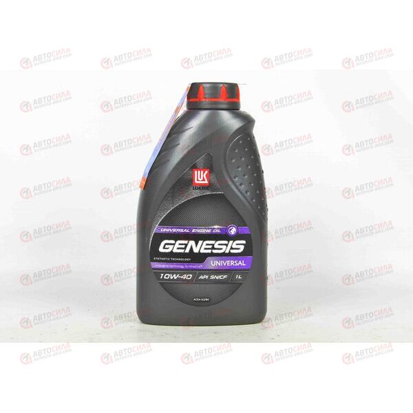 Масло ДВС Лукойл 10W40 SN/CF Genesis Universal 1 л, изображение 2