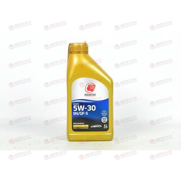 Масло ДВС IDEMITSU 5W30 SN/GF-5 1л Пластик, Емкость: 1 л., изображение 2