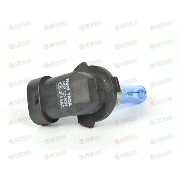 Лампа галоген 12В HB3(9005) 60 Ватт SUPER WHITE (1шт) Nord Yada, изображение 2