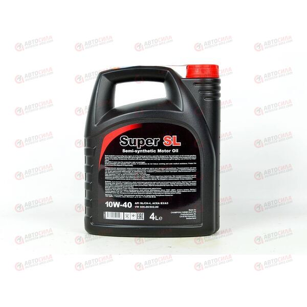 Масло ДВС Chempioil 10W40 SL/CH-4 Super SL 4 л, изображение 3