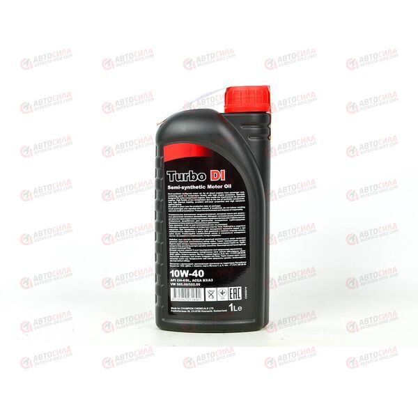 Масло ДВС Chempioil 10W40 CH-4/SL Turbo DI 1 л, Емкость: 1 л., изображение 3