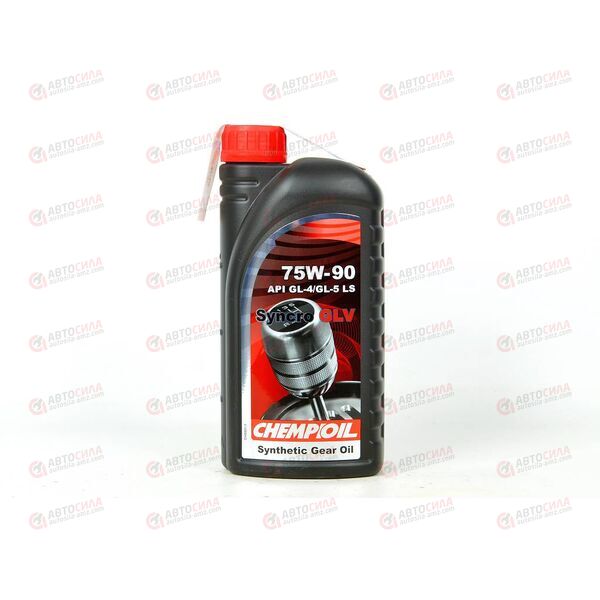 Масло КПП Chempioil 75W90 GL-4/GL-5 LS Syncro GLV 1 л, изображение 2