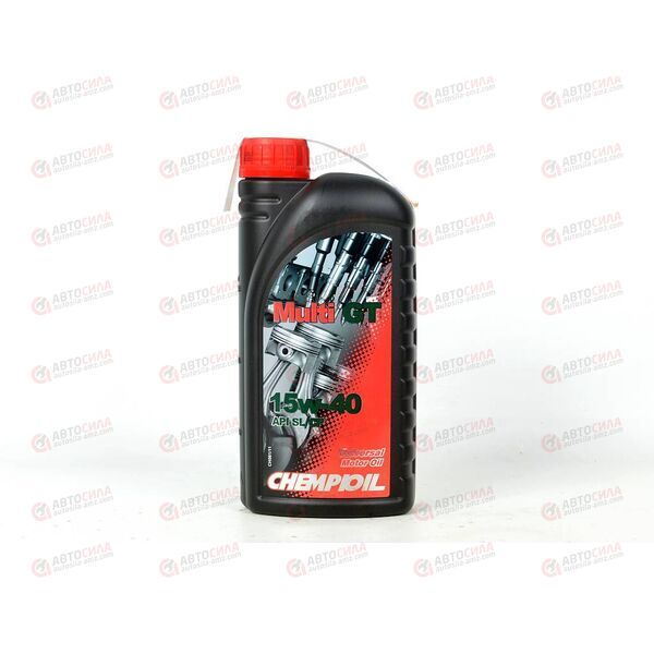 Масло ДВС Chempioil 15W40 SL/CF Multi GT 1 л (20 шт) РАСПРОДАЖА, изображение 2