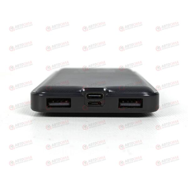 Аккумулятор внешний универсальный (Power bank) 10000мАч: 2xUSB 5V/2A, Type-C AIRLINE, изображение 3