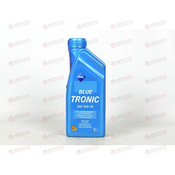 Масло ДВС ARAL 10W40 SL/CF Blue-Tronic 1 л, Емкость: 1 л., изображение 2