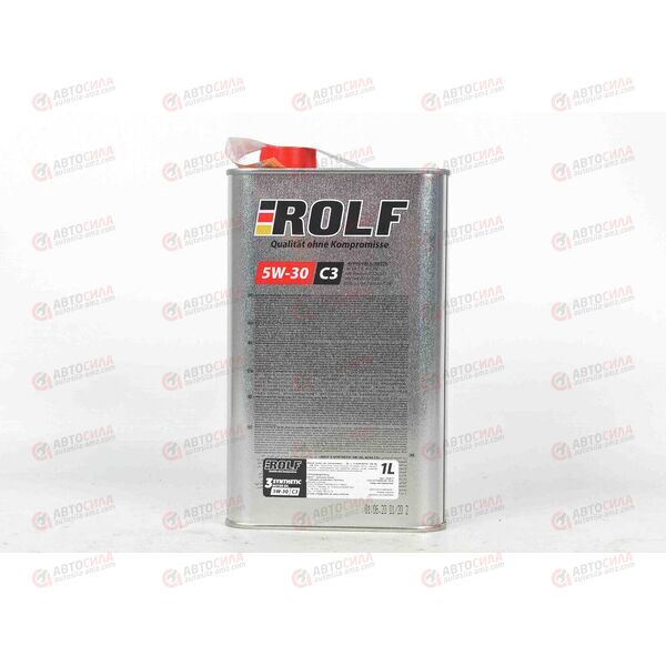 Масло ДВС ROLF 5W30 C3 VW504/507 DPF 3-SYNTHETIC 1 л (12 шт) РАСПРОДАЖА, изображение 3