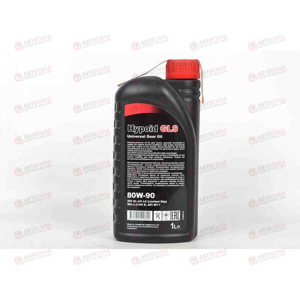 Масло КПП Chempioil 80W90 GL-4/GL-5 Hypoid GLS 1 л, изображение 3