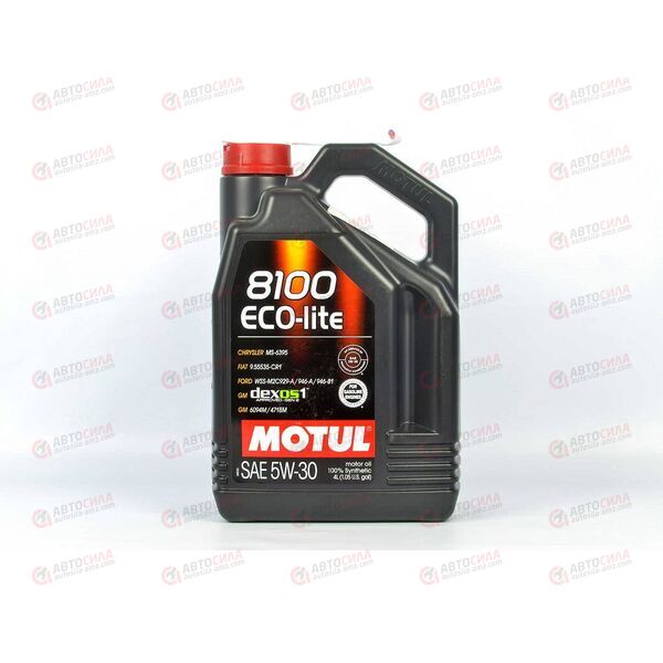 Масло ДВС Motul 5W30 Eco-lite 4 л, Емкость: 4 л, изображение 2