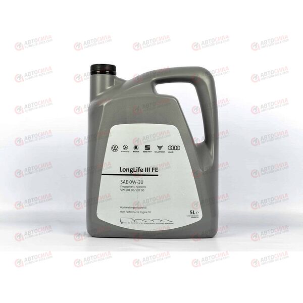 Масло ДВС VAG 0W30 Long Life 5 л, изображение 2