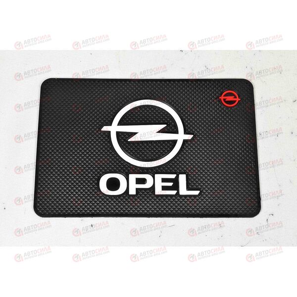 Коврик торпеды (20*13 см) OPEL (черный) AV, изображение 2