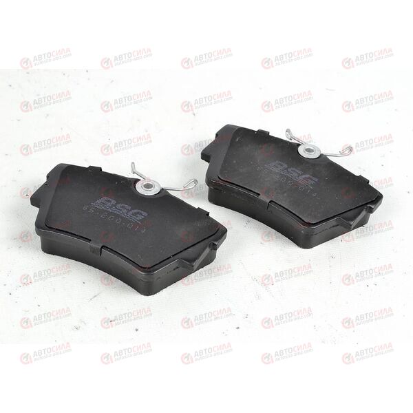 Колодка тормозная задняя (BSG65200014) BASBUG, изображение 2