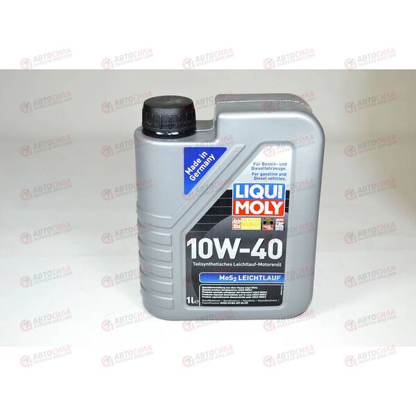 Масло ДВС LIQUI MOLY 10W40 MoS2 Leichtlauf A3/B4 SL 1 л (2626), Емкость: 1 л., изображение 4
