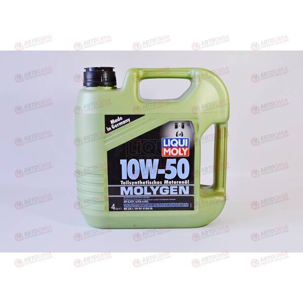 Масло ДВС LIQUI MOLY 10W50 Molygen 4 л, Емкость: 4 л, изображение 2