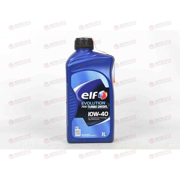 Масло ДВС ELF 10W40 Turbo Diesel Evolution 700 SN/CF A3/B4 1 л EU, изображение 2