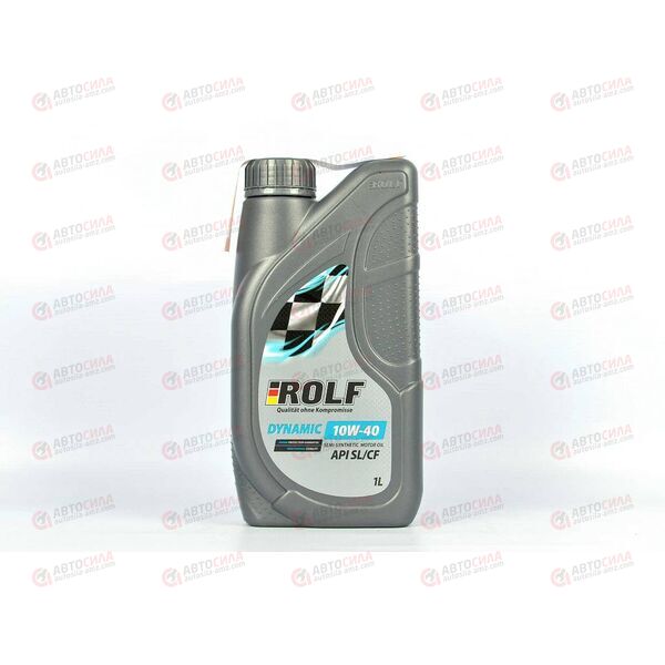 Масло ДВС ROLF 10W40 SL/CF Dynamic 1 л Пластик, Емкость: 1 л., изображение 2