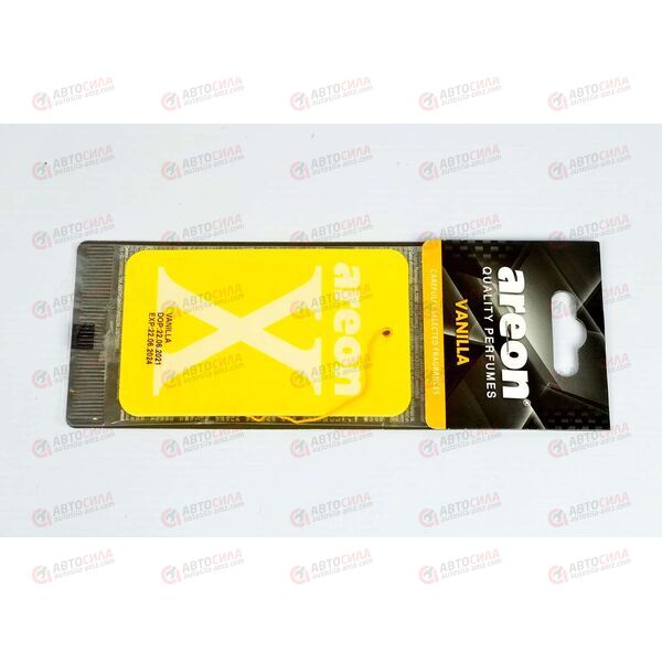 Ароматизатор подвесной картон X-Ver Ваниль Areon, изображение 2