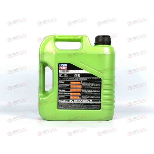 Масло ДВС LIQUI MOLY 5W30 Molygen New Generation SP GF-6A 4 л (9089), Емкость: 4 л, изображение 3