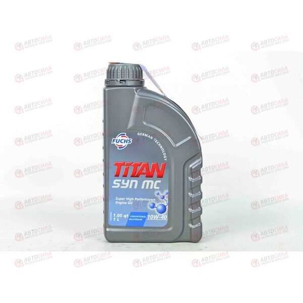Масло ДВС FUCHS 10W40 TITAN SYN MC SN/CF 1 л, Емкость: 1 л., изображение 2