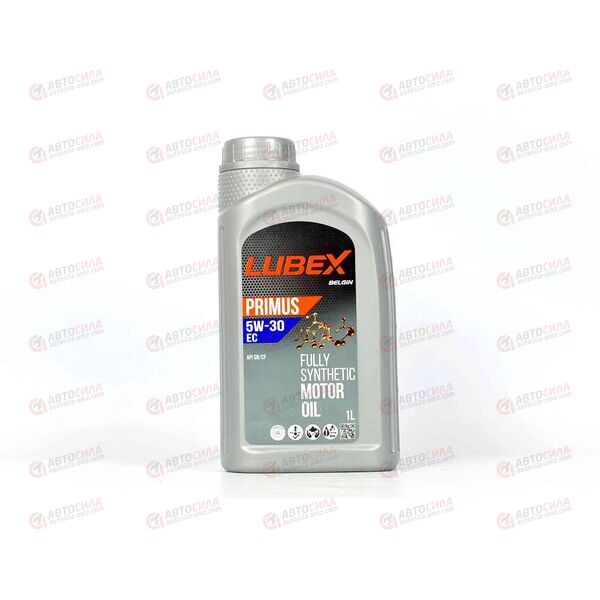 Масло ДВС LUBEX 5W30 SN/CF PRIMUS EC 1 л (12 шт), Емкость: 1 л., изображение 2