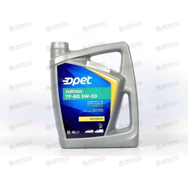 Масло ДВС FUCHS OPET 5W30 SN C2 Fullmax TF-BD 4 л, Емкость: 4 л, изображение 2
