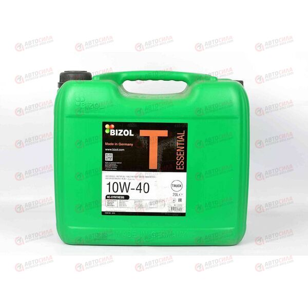 Масло ДВС BIZOL 10W40 CI-4/A3/B4/E7 Truck Essential 20 л, изображение 2