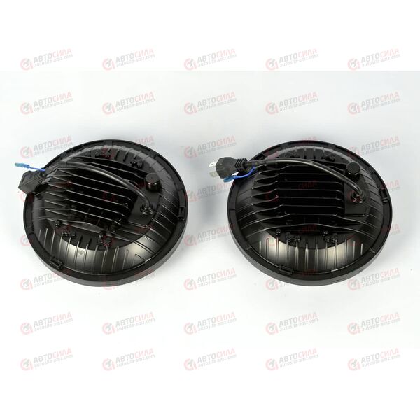 Фара с/диод ВАЗ 2121 80W Headlight Black (2 шт) AV, изображение 2
