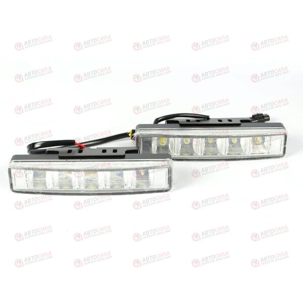 Дневные ходовые огни c автомат.затемнением, БЕЛЫЙ (SMD:2x5 шт),12/24V,мощность:2x5W) Nord Yada, изображение 2