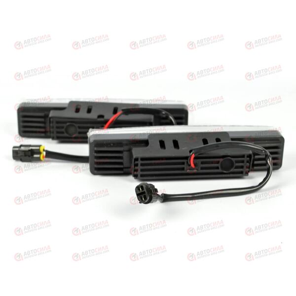 Дневные ходовые огни c автомат.затемнением, БЕЛЫЙ (SMD:2x5 шт),12/24V,мощность:2x5W) Nord Yada, изображение 3