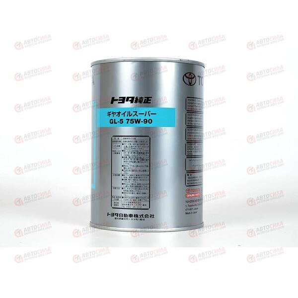 Масло КПП TOYOTA 75W-90 GEAR OIL SUPER GL-5 1 л, изображение 2