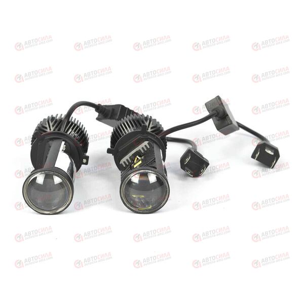 Лампа-линза с/диод H4 LED 12-24B (30W) 6000K (2 шт) MasterLed, изображение 2