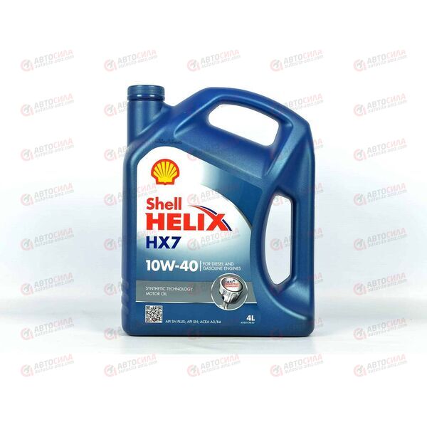 Масло ДВС Shell 10W40 SN Helix HX7 SN Plus 4 л, изображение 2