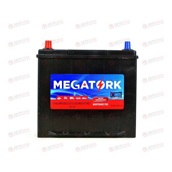 АКБ 50VL MEGATORK ASIA (L+) (1) SMF т.кл (пт 400)(238х134х220) ТУРЦИЯ, изображение 2