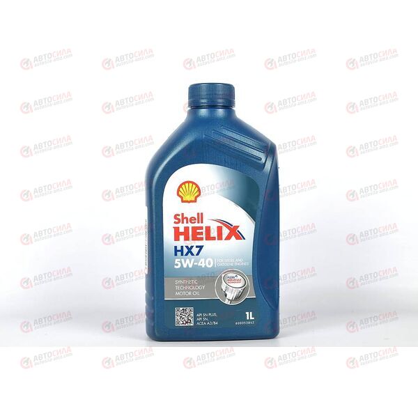 Масло ДВС Shell 5W40 SN/CF Helix HX7 SN Plus 1 л, изображение 2
