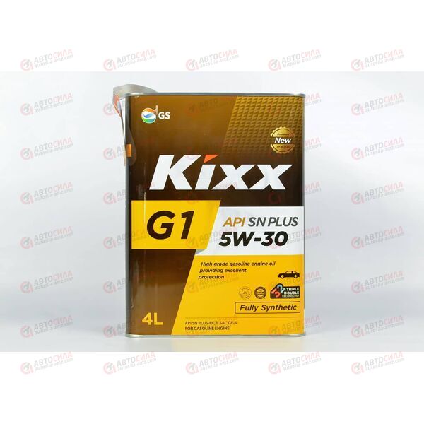 Масло ДВС KIXX 5W30 SN PLUS G1 4 л, изображение 2