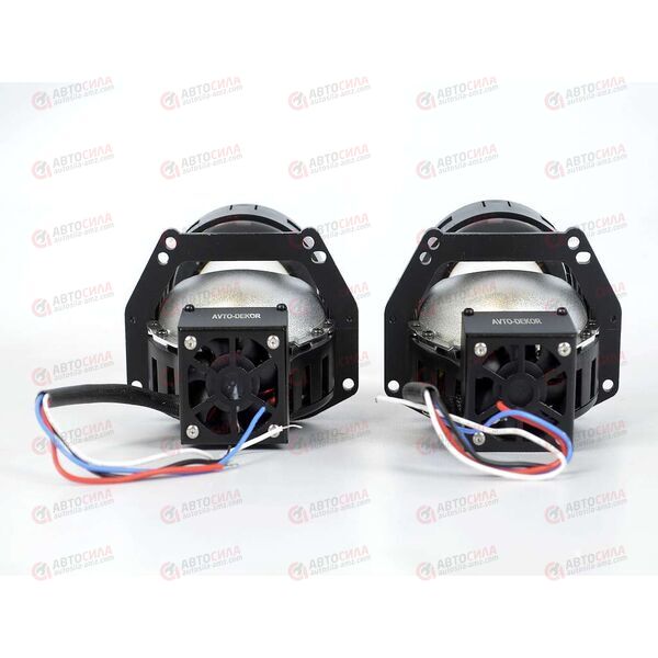 Линза с/диод-би Laser AM 3 54/63W H7/H4/H11 5500K AV, изображение 3