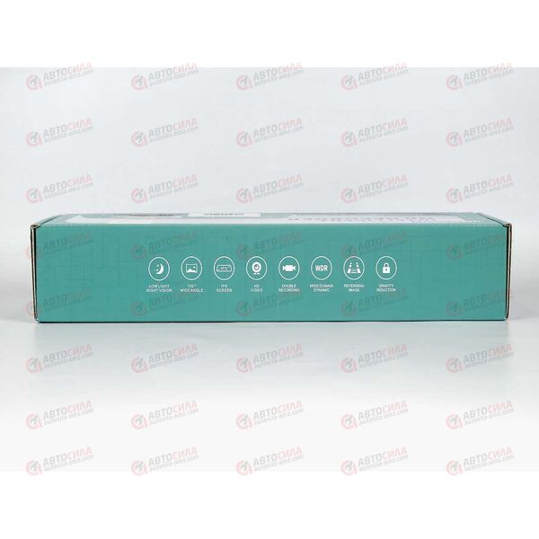 Видеорегистратор (зеркало) LED подсветка ADC-069 (голубое) AV, изображение 5