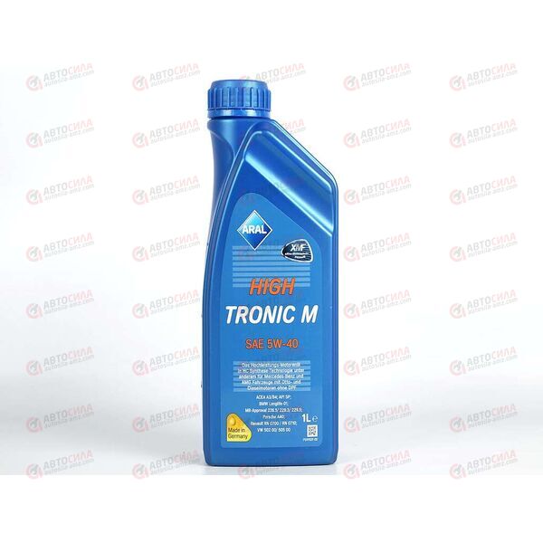 Масло ДВС ARAL 5W40 High-Tronic M SP 1 л, изображение 2