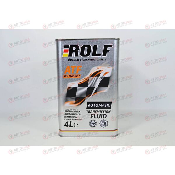 Масло КПП ROLF ATF Multivehicle 4 л, изображение 2