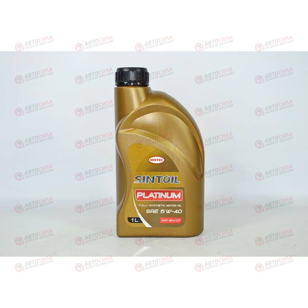Масло ДВС SINTEC 5W40 SN/CF Platinum 1 л, Емкость: 1 л., изображение 3