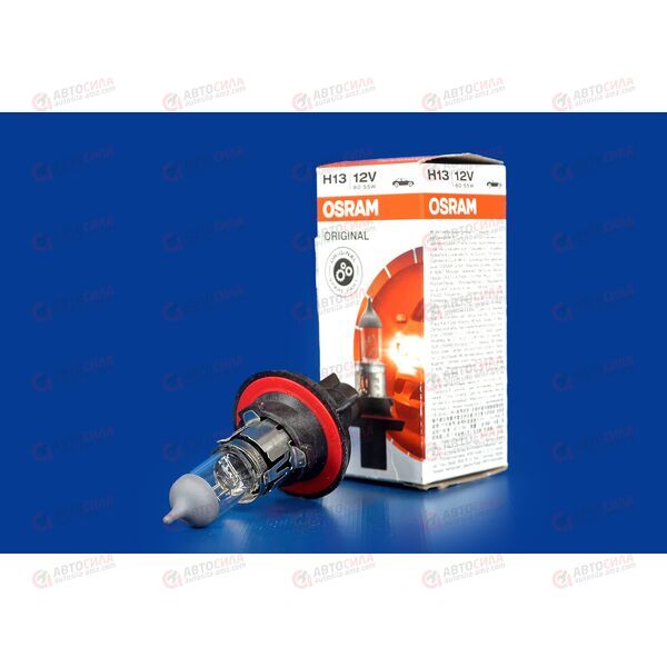Лампа галоген 12В H13 60/55 Ватт P26.4t Original Line OSRAM