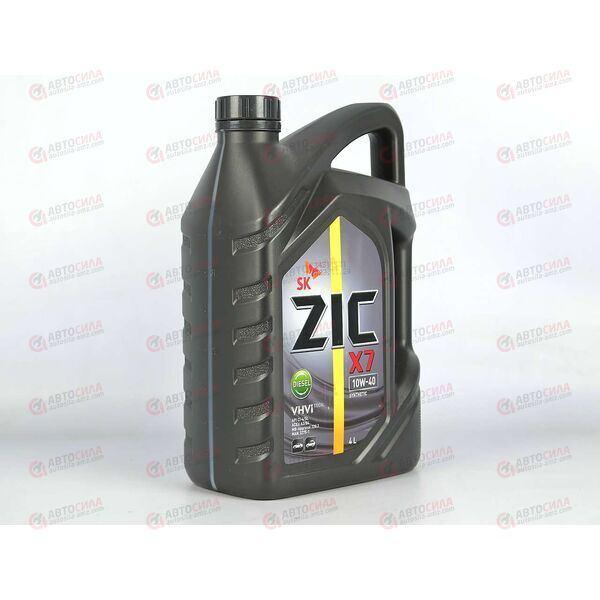 Масло ДВС ZIC 10W40 X7 Diesel CI-4/SL 4 л