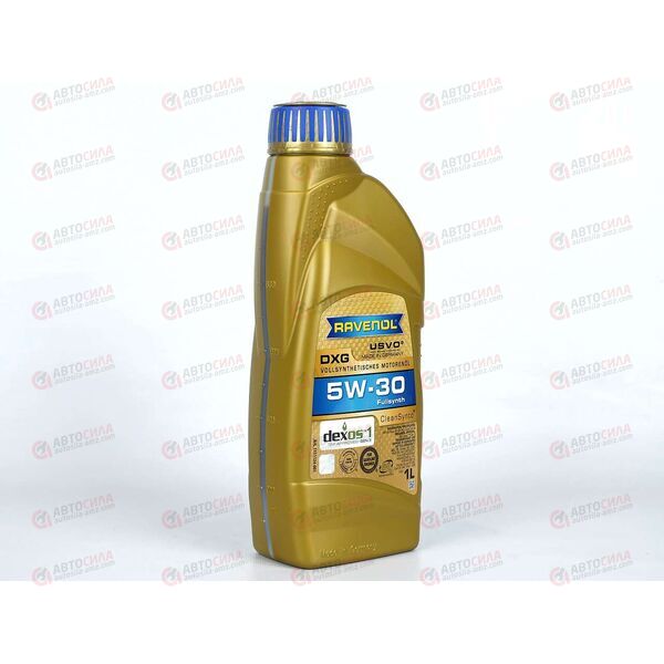 Масло ДВС RAVENOL 5W30 DXG SN Plus/SP(RC) GF-6A GM dexos1 Gen1, 2, 3 1л